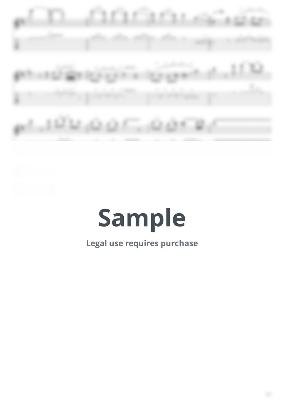 JerryC - Canon Rock Full Guitar Score TAB  JerryC (TAB PDF &amp; Guitar Pro files.（GPX）) by Technical Guitar