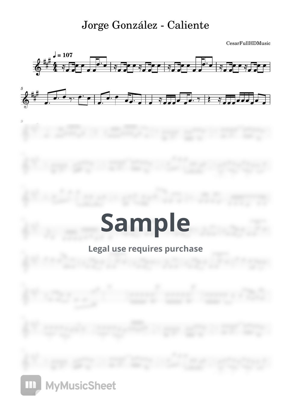 González Caliente Sheets