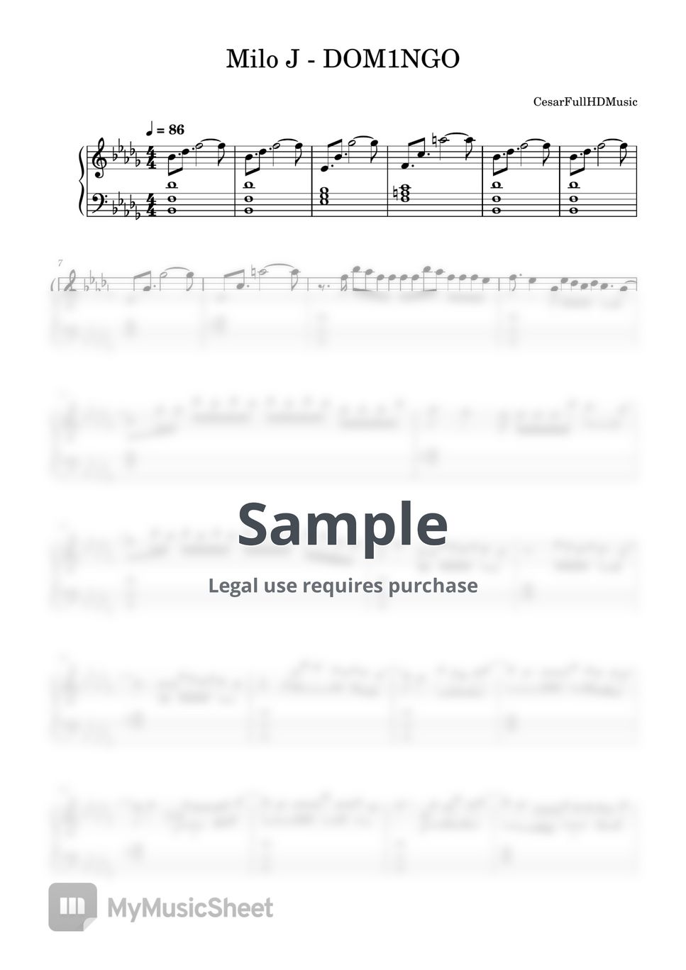 Milo J DOM1NGO Sheets