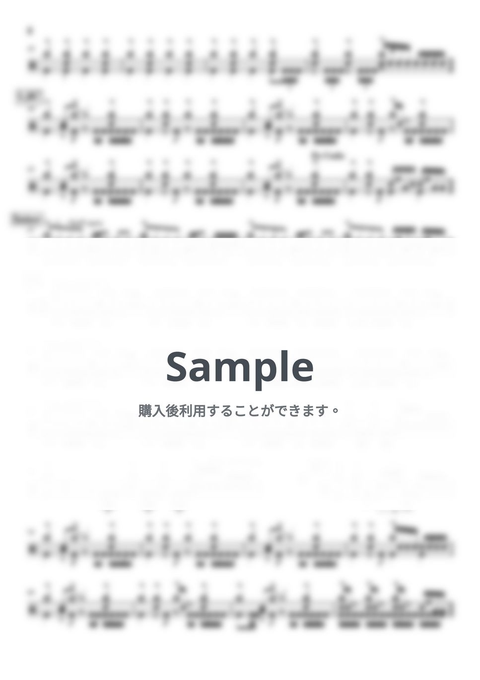 Slipknot Custer【Drums】 楽譜 by Kornz MUSIC