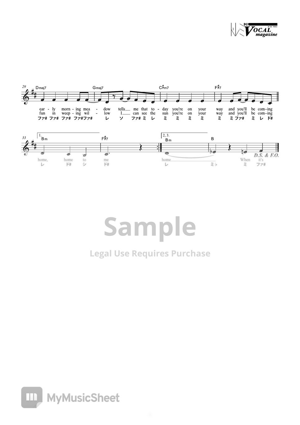 doremi-de-early-in-the-morning-vocal-magazine-sheets-by-far-east