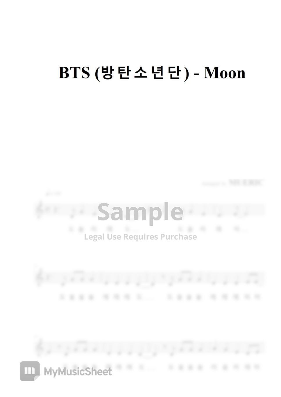 BTS - MOON (Recorder ver.) by MUERIC