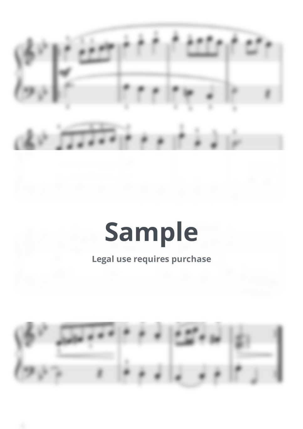 バッハ ペッツオールト - メヌエット ト短調（ペッツオールト / バッハ