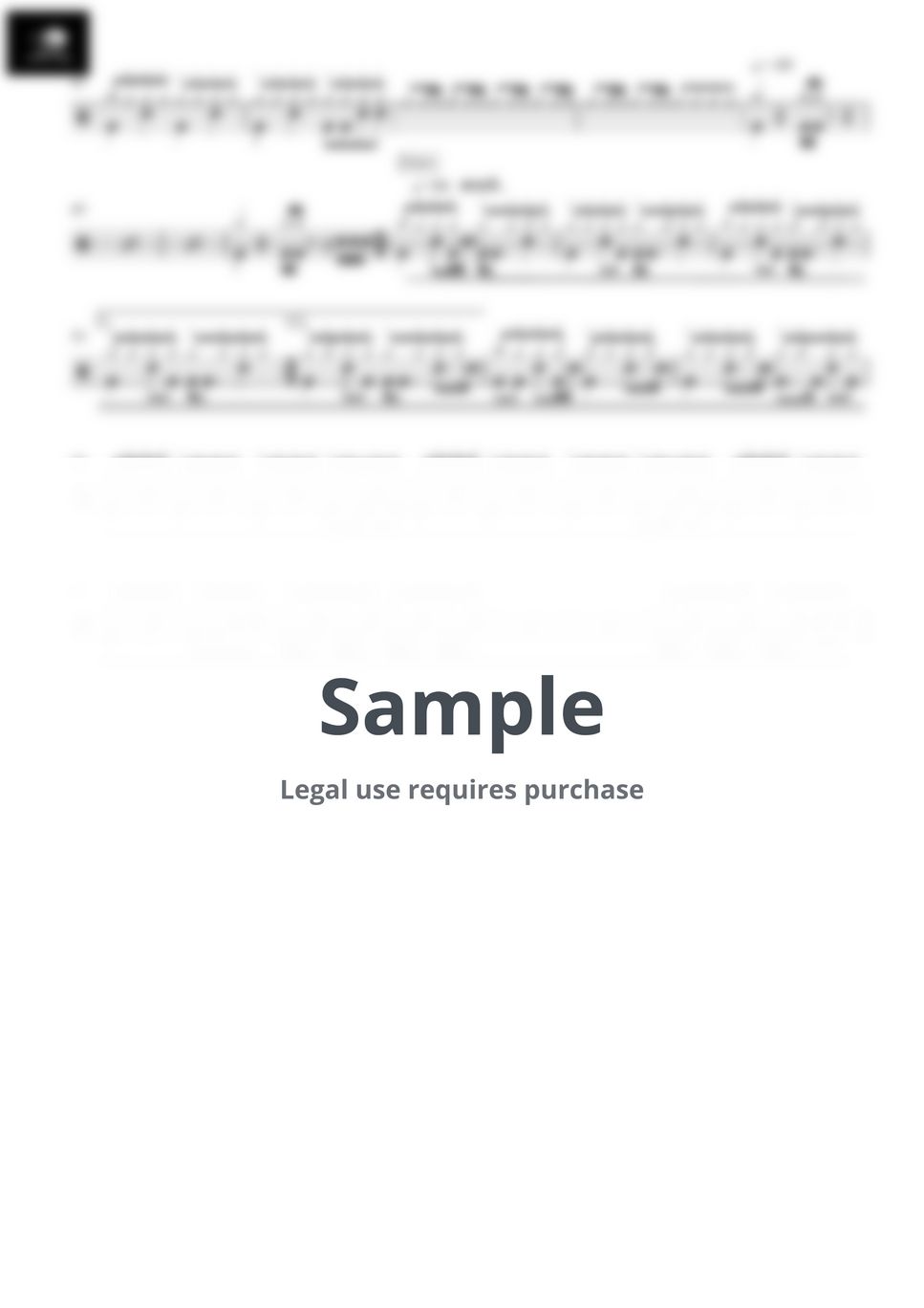 System Of A Down - Sugar by Drum Sheet MX