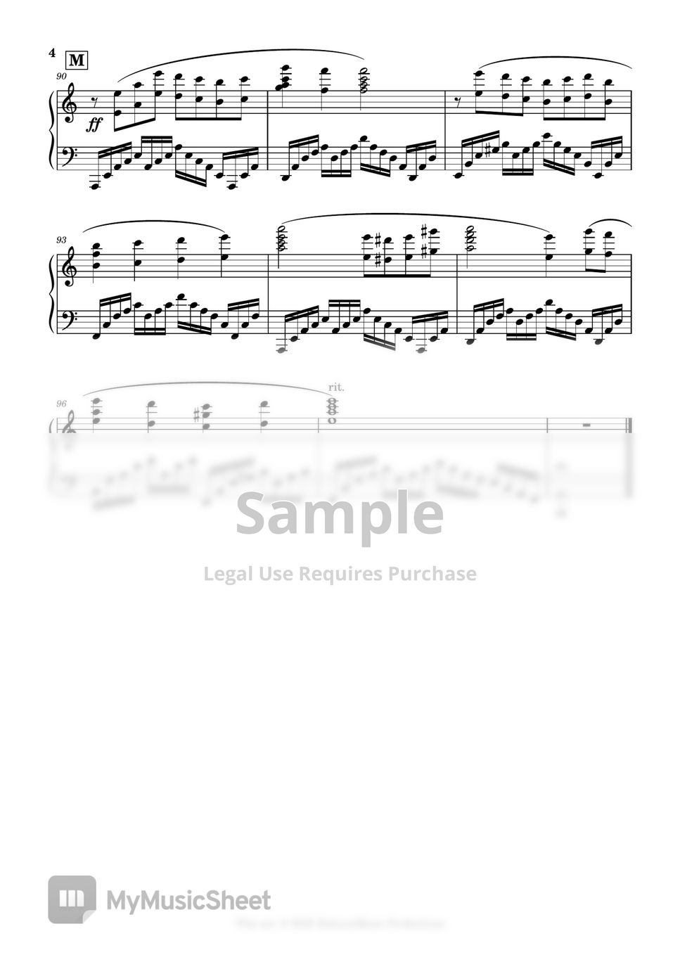 Hiroyuki Sawano - Vogel im Kafig (Attack on Titan OST) ピアノ楽譜