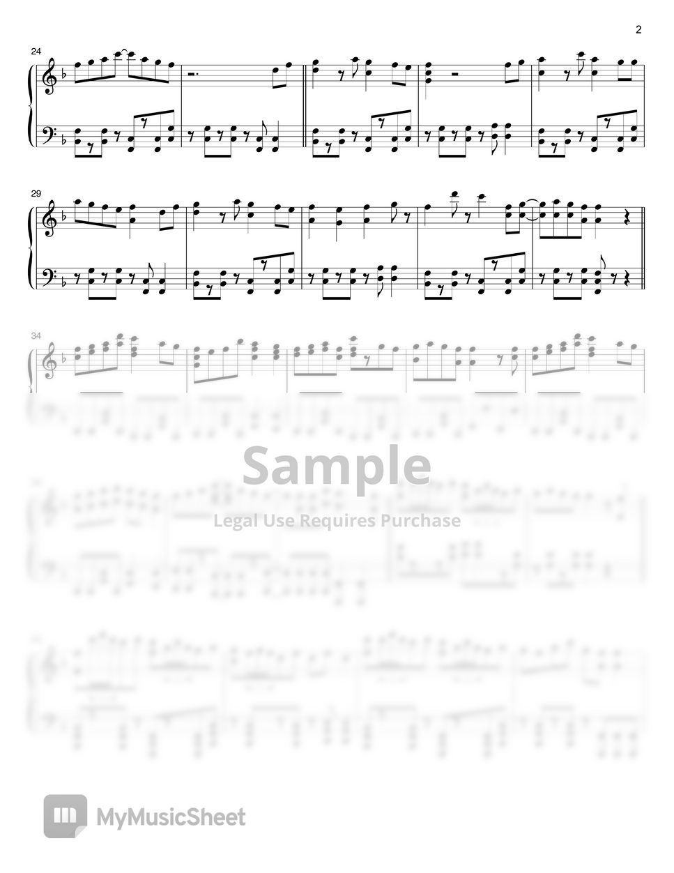 Yorushika Tada Kimi ni Hare Sheets by THETA PIANO