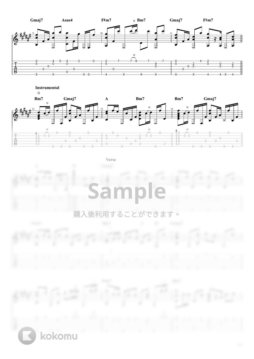 YOASOBI - 三原色 (ソロギター) by Steve Hansen