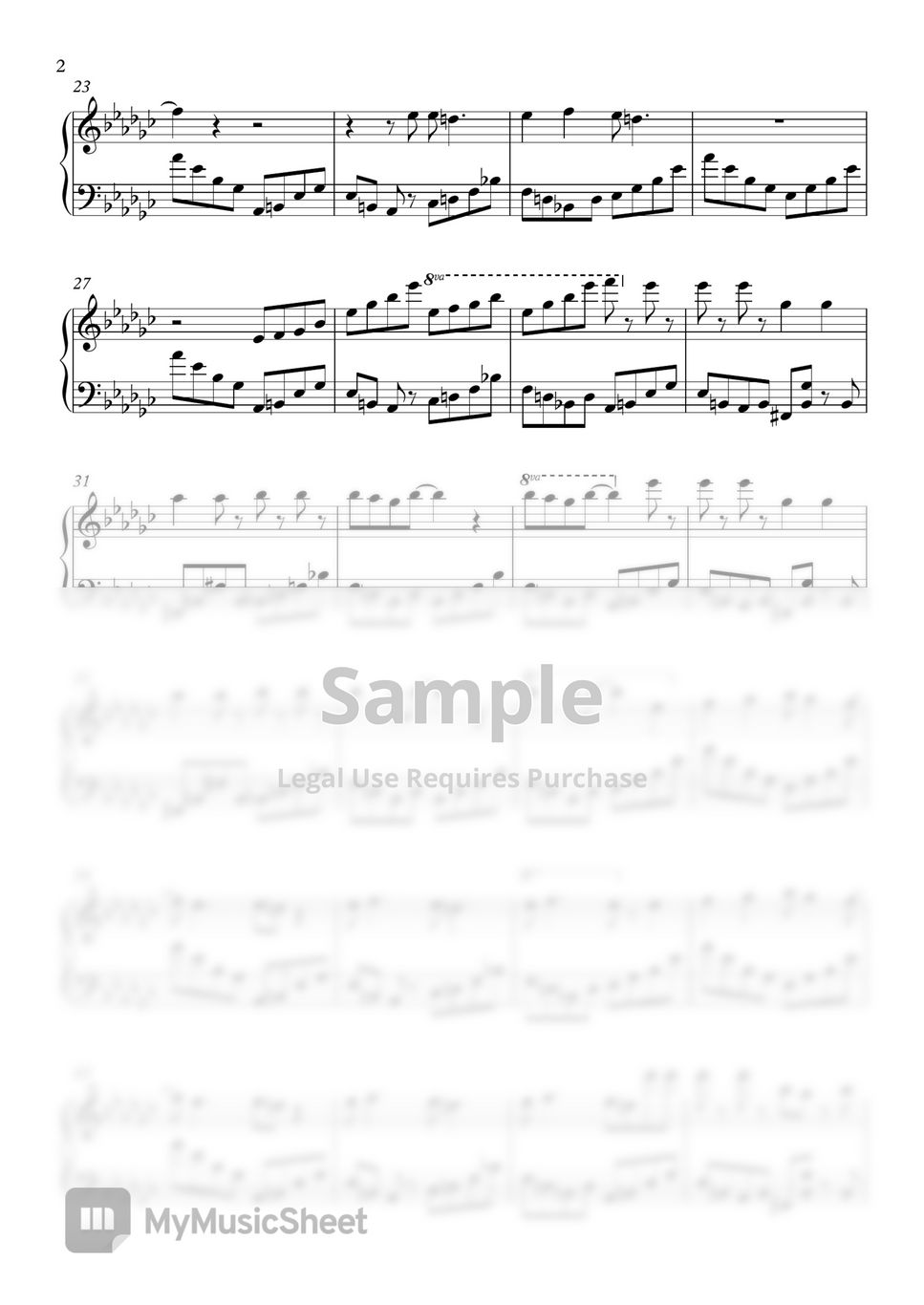 PAINT IT BLACK Piano Sheet music