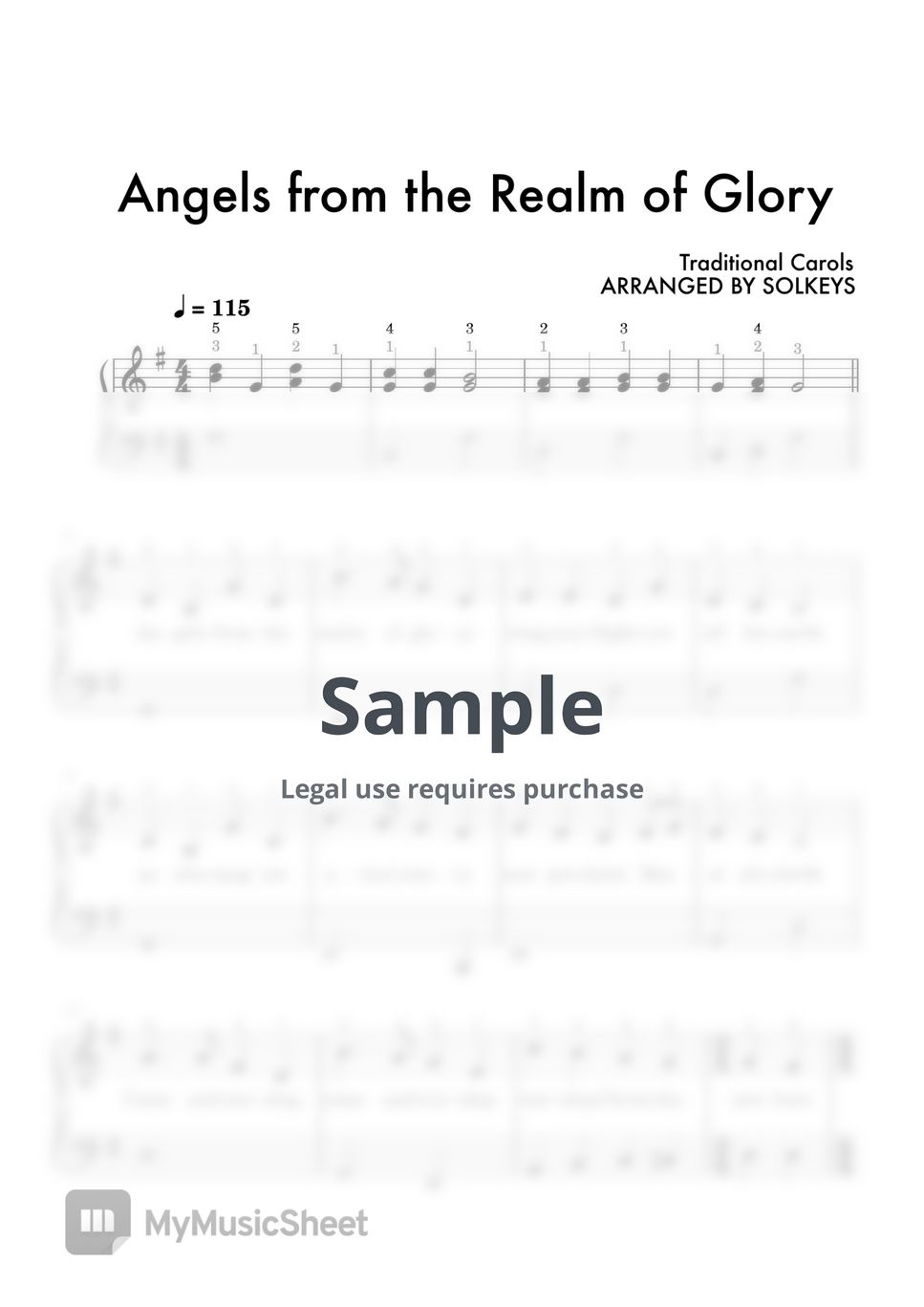 Easy Christmas Tunes For Piano