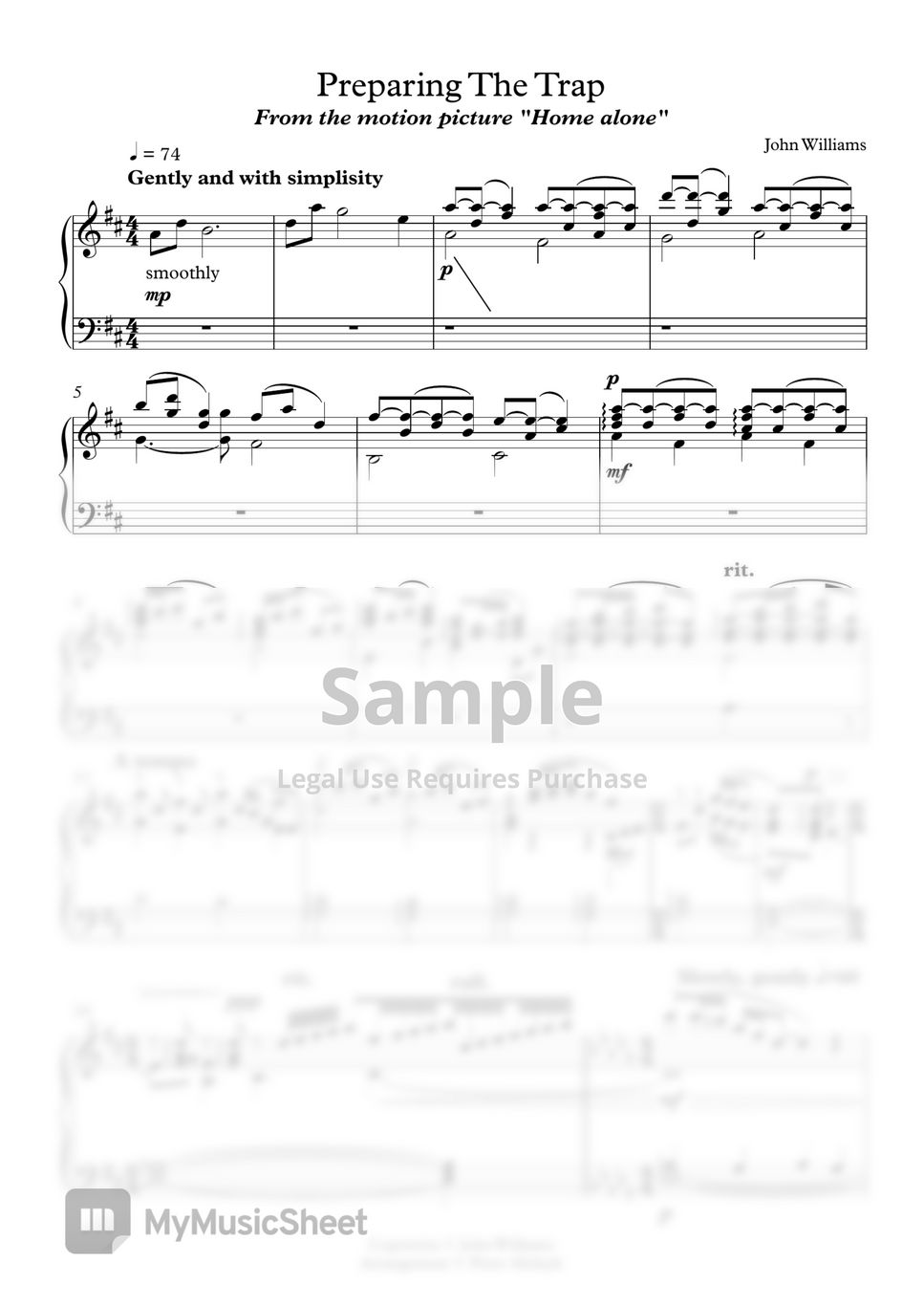 john-williams-setting-the-trap-home-alone-john-williams-sheet
