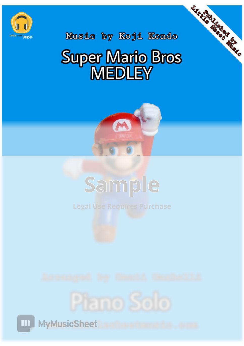 Koji Kondo - Super Mario Bros MEDLEY by Genti Guxholli
