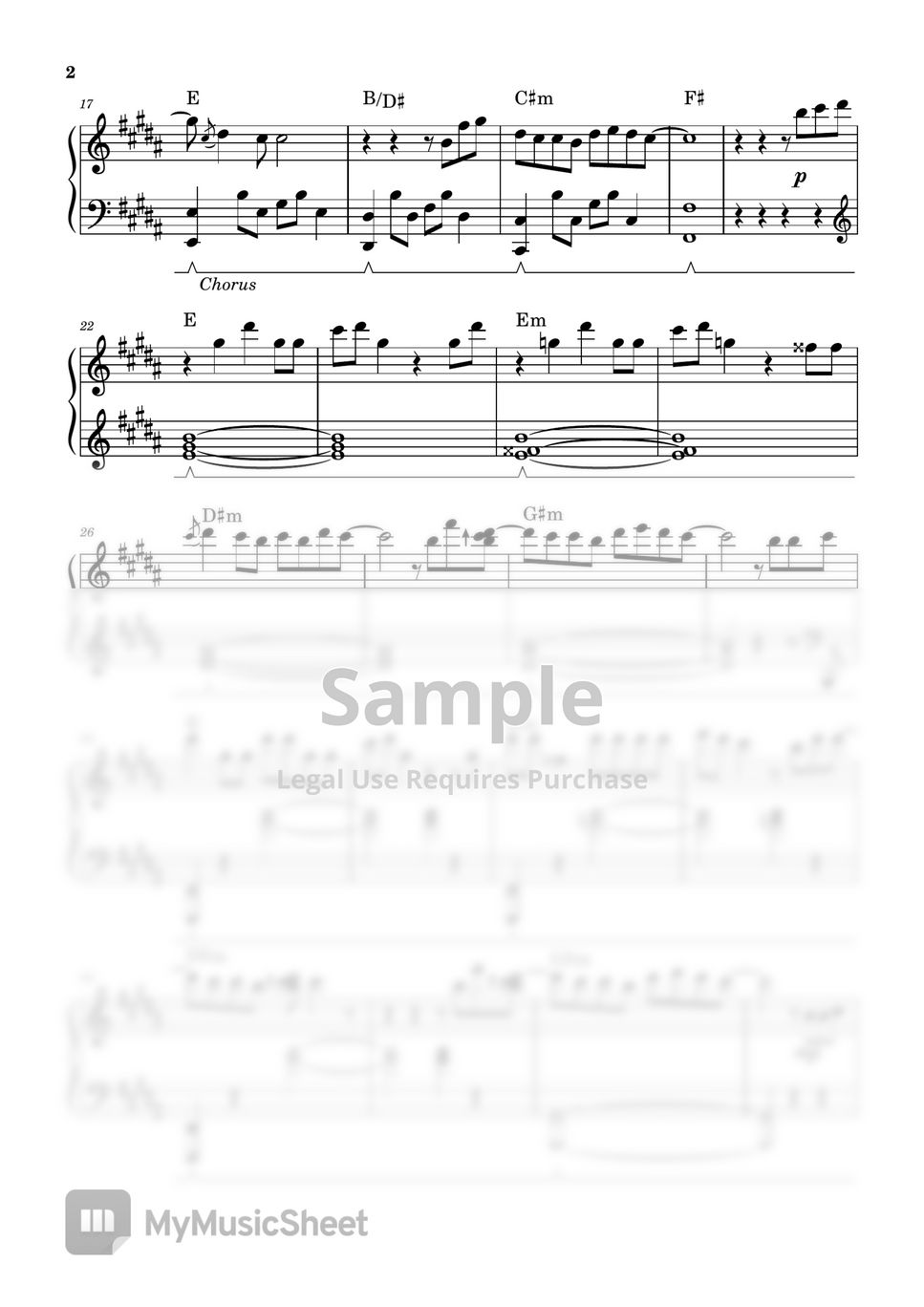 NOBITA - Ikaw Lang (PIANO SHEET) by John Rod Dondoyano