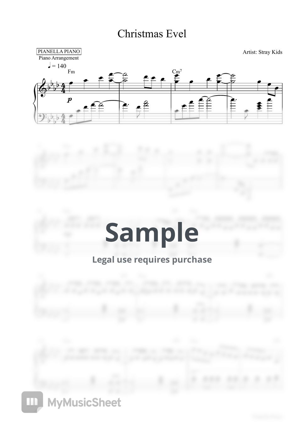 Piano Sheet) Pianella Piano lakštaiPiano Sheet) Pianella Piano lakštai  