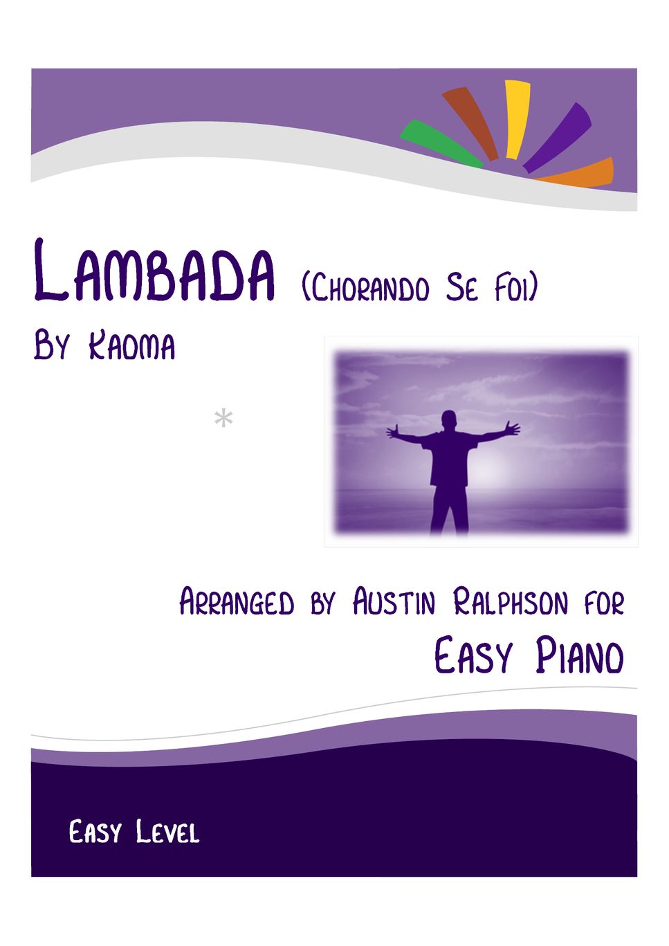 Kaoma - Chorando Se Foi (Lambada) - easy piano by Austin Ralphson