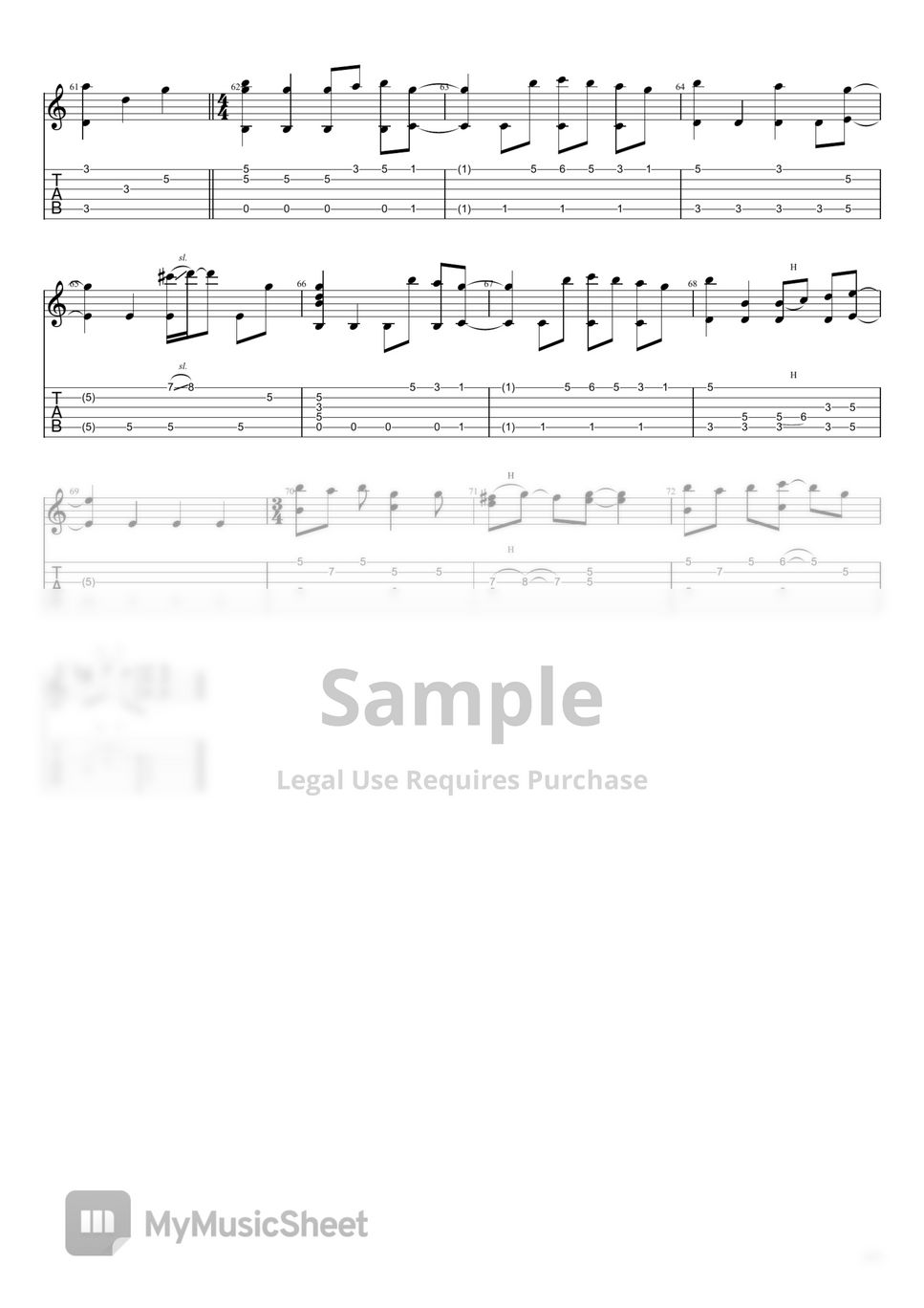 ARCANA PROJECT - 【ソロギター】たゆたえ、七色(TVアニメ『白い砂の