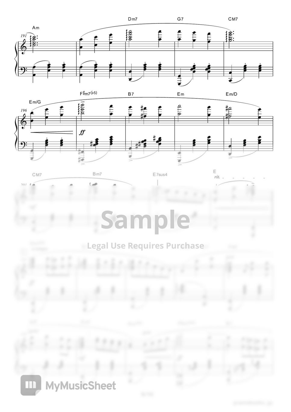 Joe Hisaishi - The Merry-go-round of Life (Song from 『Howl's Moving Castle』) by PianoBooks