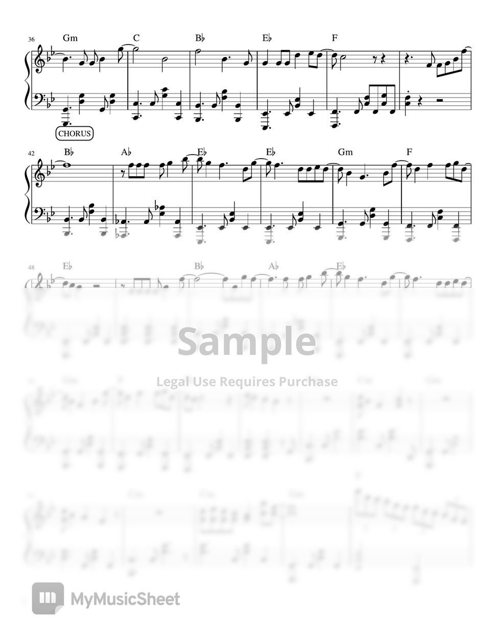 Ben&Ben - Kathang Isip (piano sheet music) by Mel's Music Corner