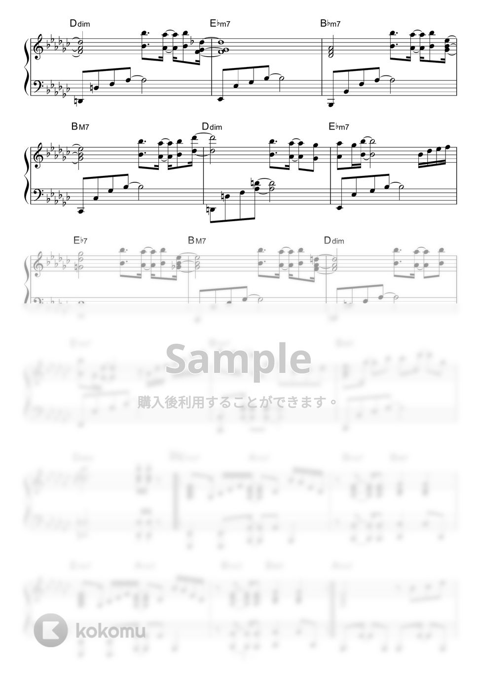 Bohemianvoodoo - Golden Forest by piano*score