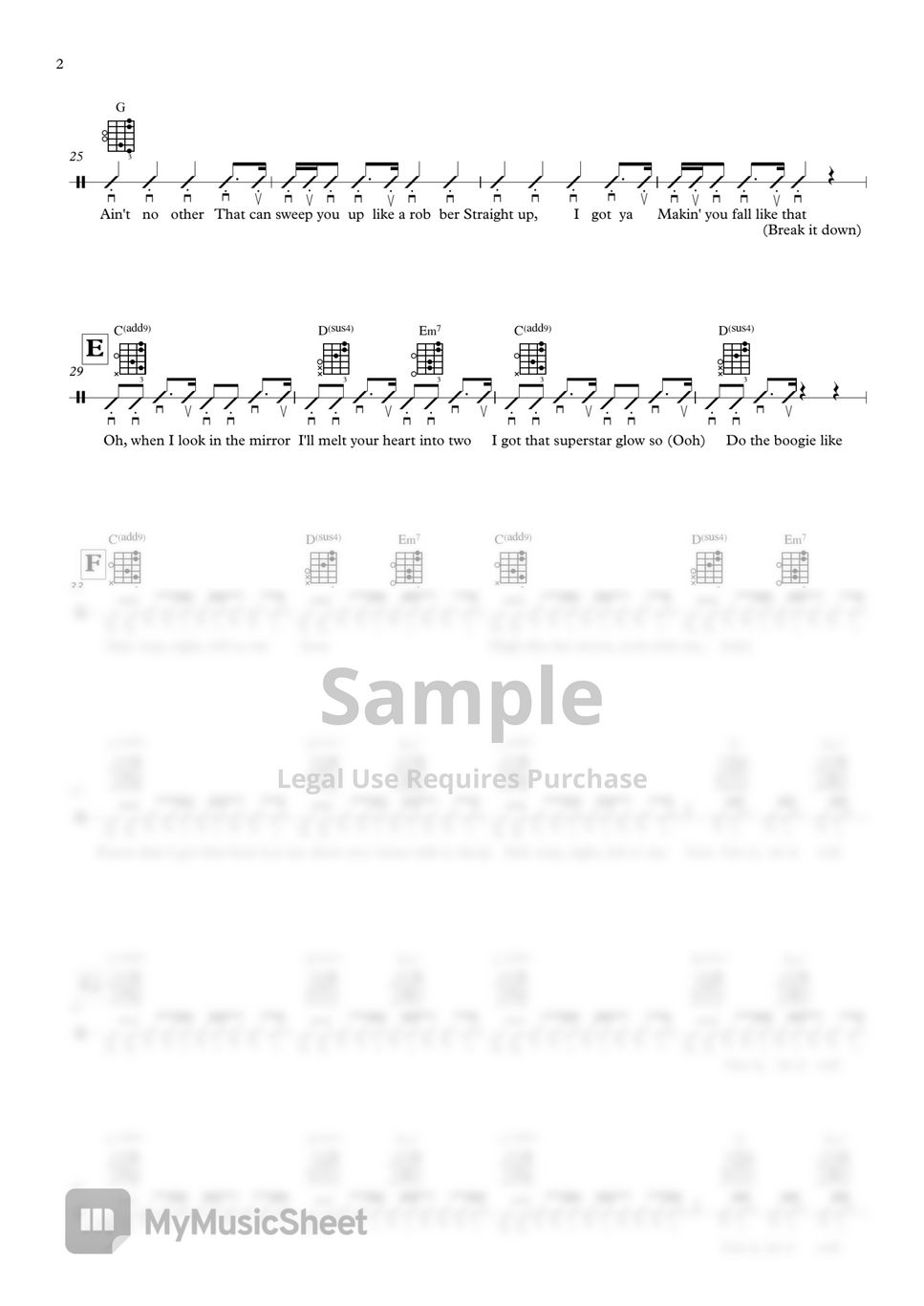 BTS - BUTTER (Guitar TAB) by 서동욱