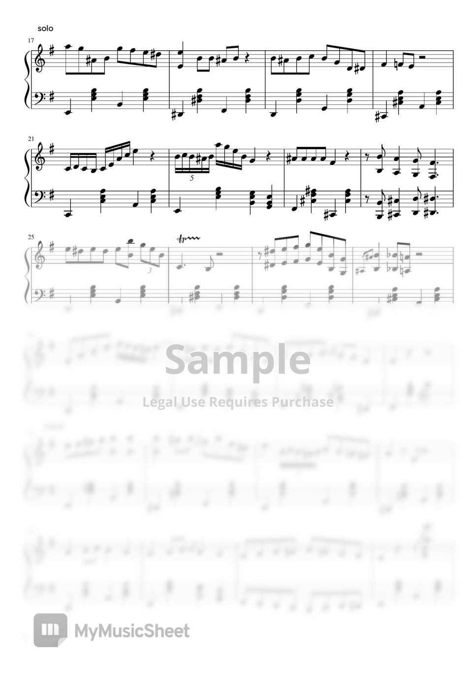 Mary Poppins OST - Chim Chim Cheree (jazz solo ver.) by hellobluejoy