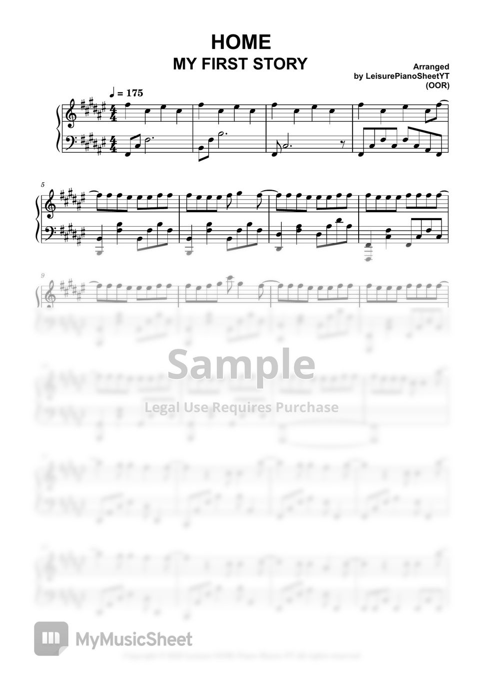 my-first-story-home-easy-sheets-by-leisure-oor-piano-sheets-yt