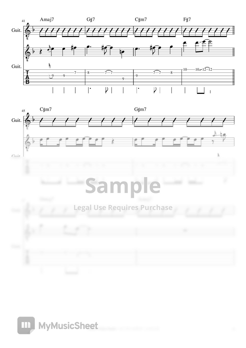 Neon Genesis Evangelion - Beautiful World by Ontario Guitar Studio