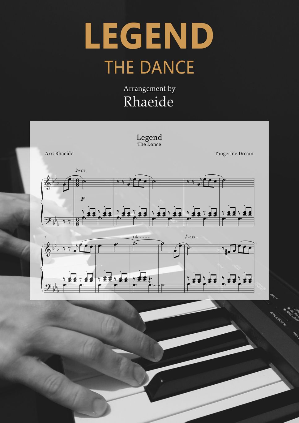 Tangerine Dream Legend The Dance (1985) Hoja by Rhaede