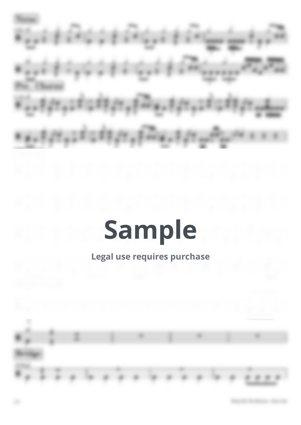 Bring Me The Horizon KoolAid Sheets by Herry Lo Drums