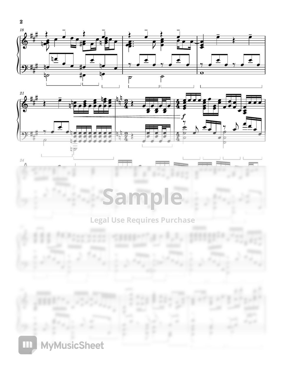 RADWIMPS Kanata Haluka / Suzume Sheets by Felix Kurniadi Music