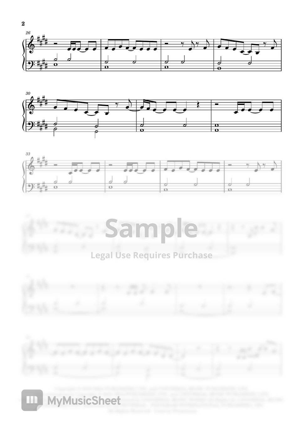 Harry styles falling easy piano cover sheets by sally beaumont