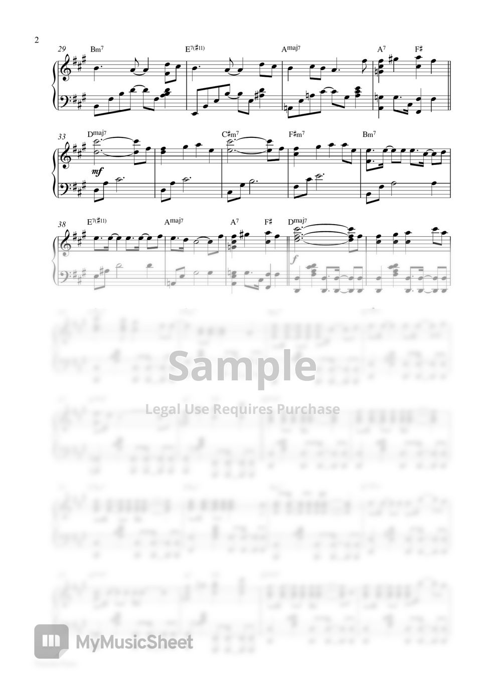 Ditto – NewJeans Sheet music for Piano (Solo)