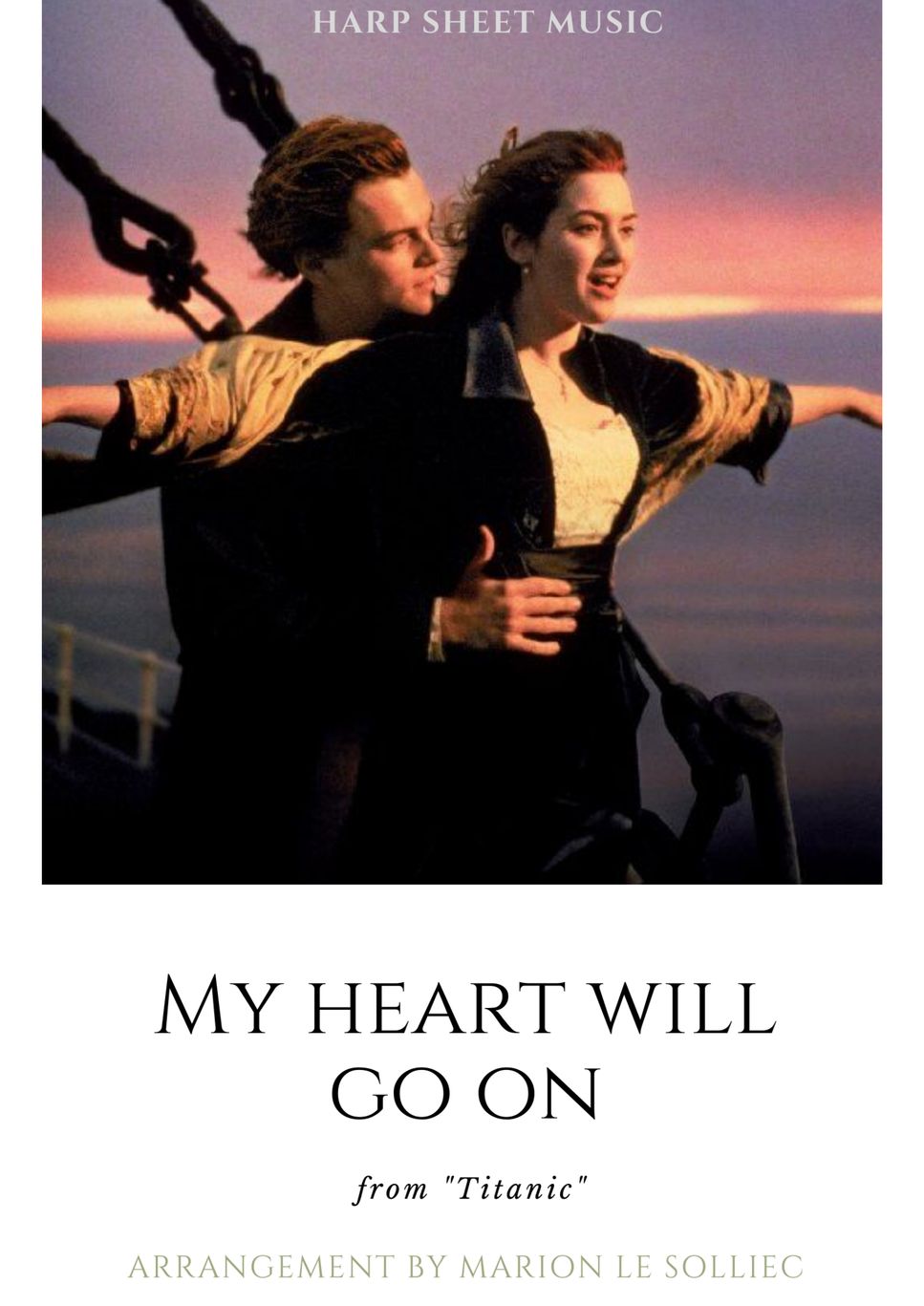 Titanic My Heart will go On 樂譜 by Marion Le Solliec