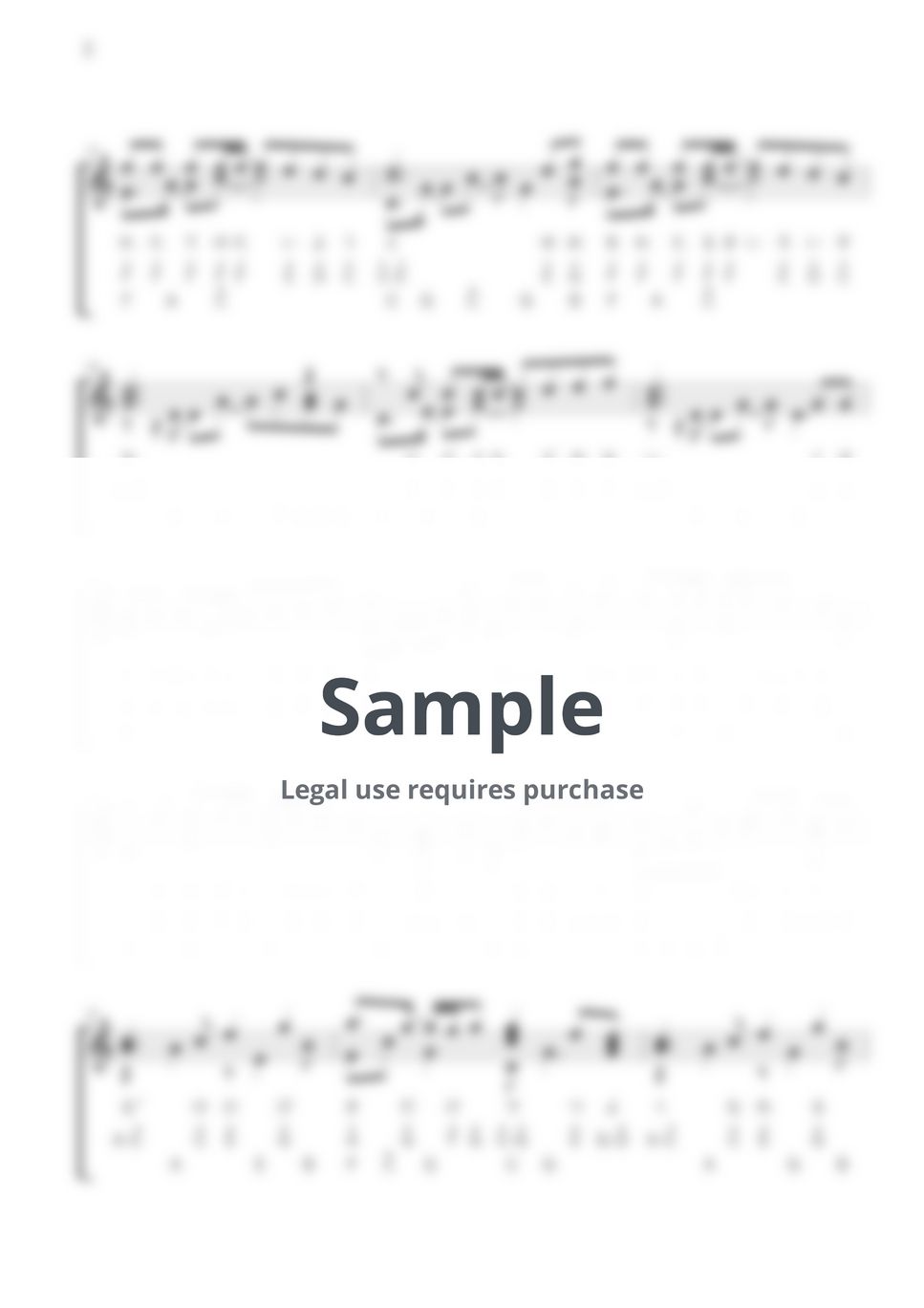 Spitz - Cherry / 17 keys kalimba / Letter Notation by Misa / Kalimba Music