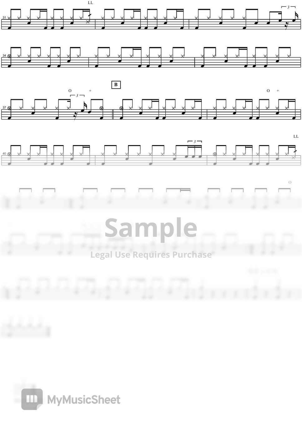 Deep Purple - Soldier Of Fortune Sheets by COPYDRUM