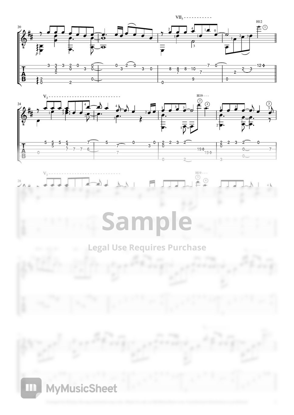 Matt Redman - The Heart of Worship (for guitar TAB) by Kimmy Kwong