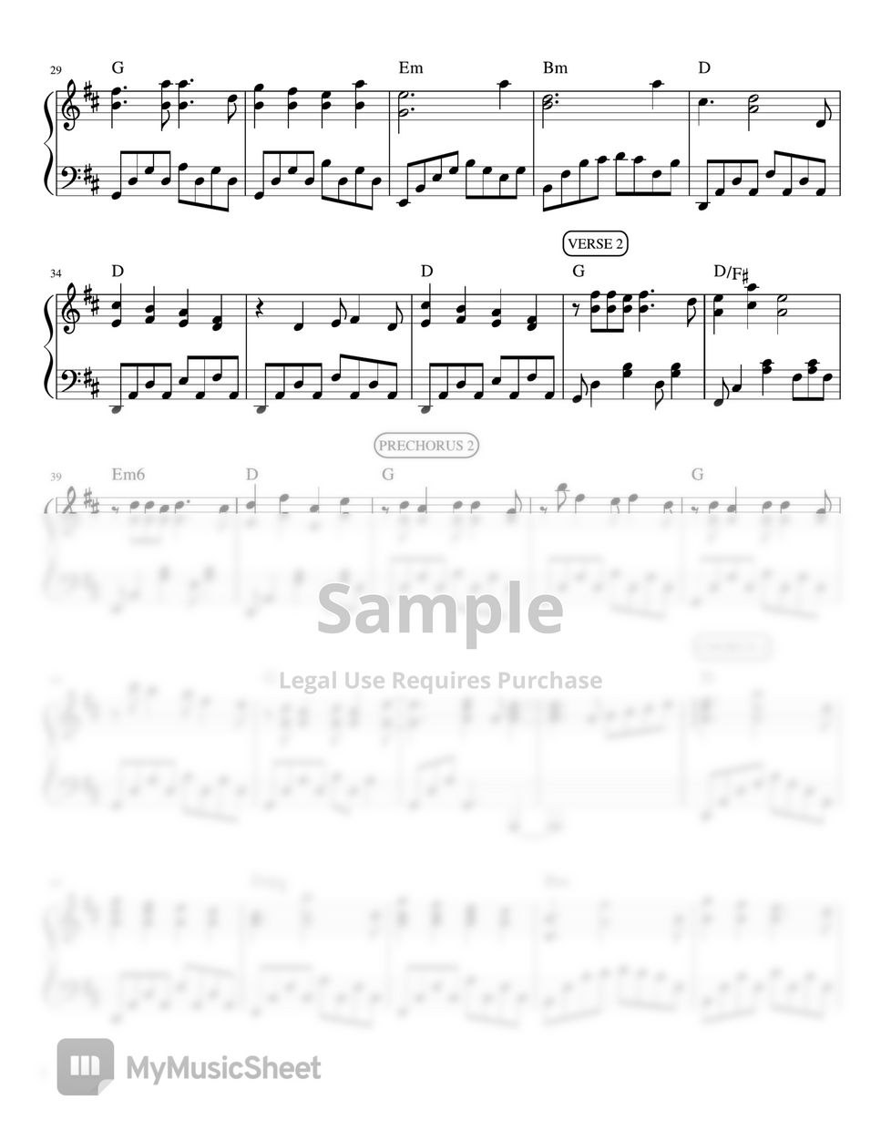 Ben&Ben - Sa Susunod na Habang Buhay (piano sheet music) by Mel's Music Corner