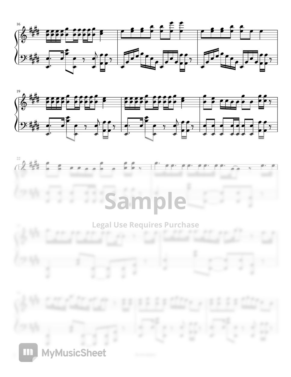 BLACKPINK & Selena Gomez Ice Cream Sheet by Scores4piano