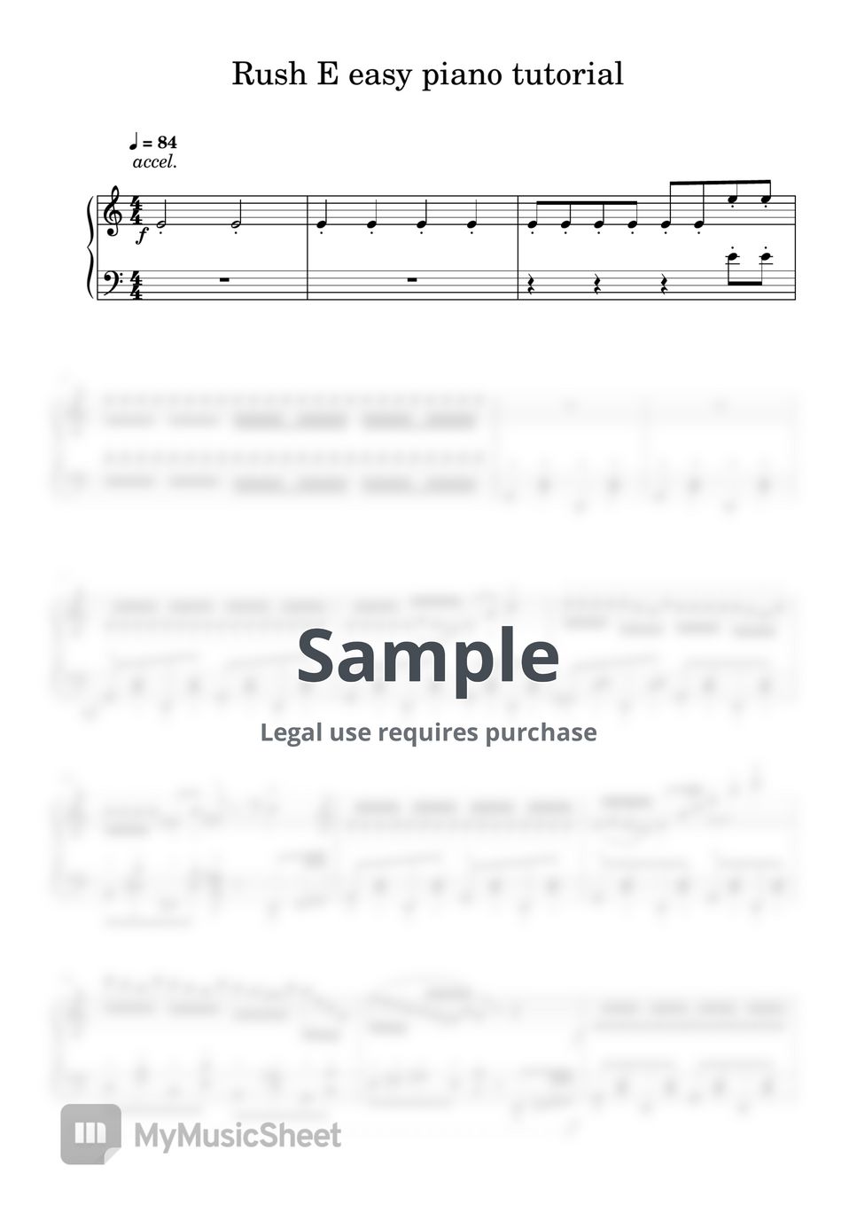 Andrew Wrangell E Samuel Dickenson Rush E Normal Version Sheets By J4zzman