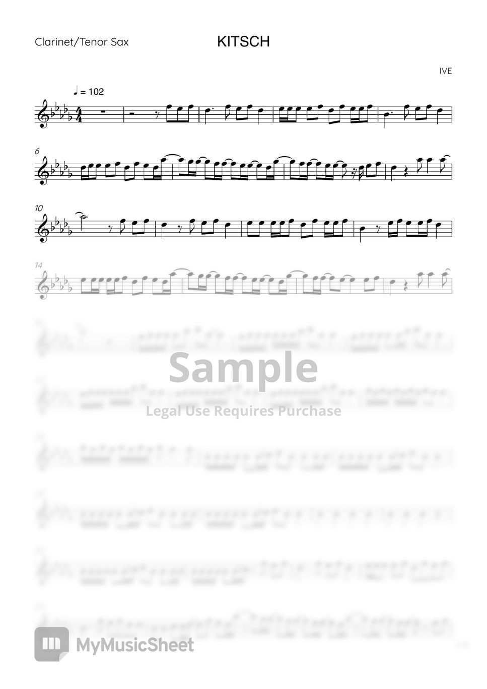 IVE KITSCH Hoja by JL