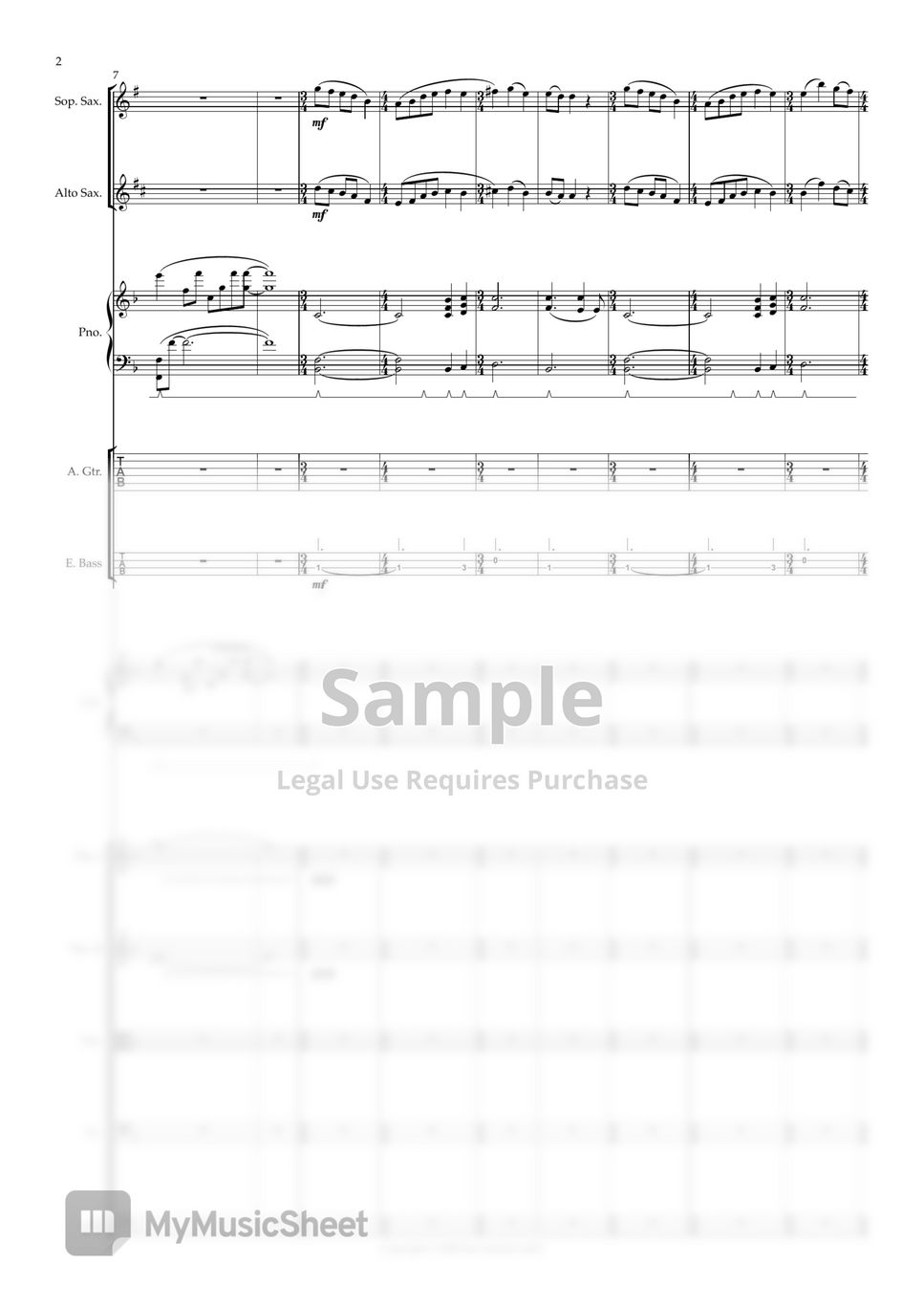 Clannad After Story OP - Toki Wo Kizamu Uta Guitar (Solo) PDF