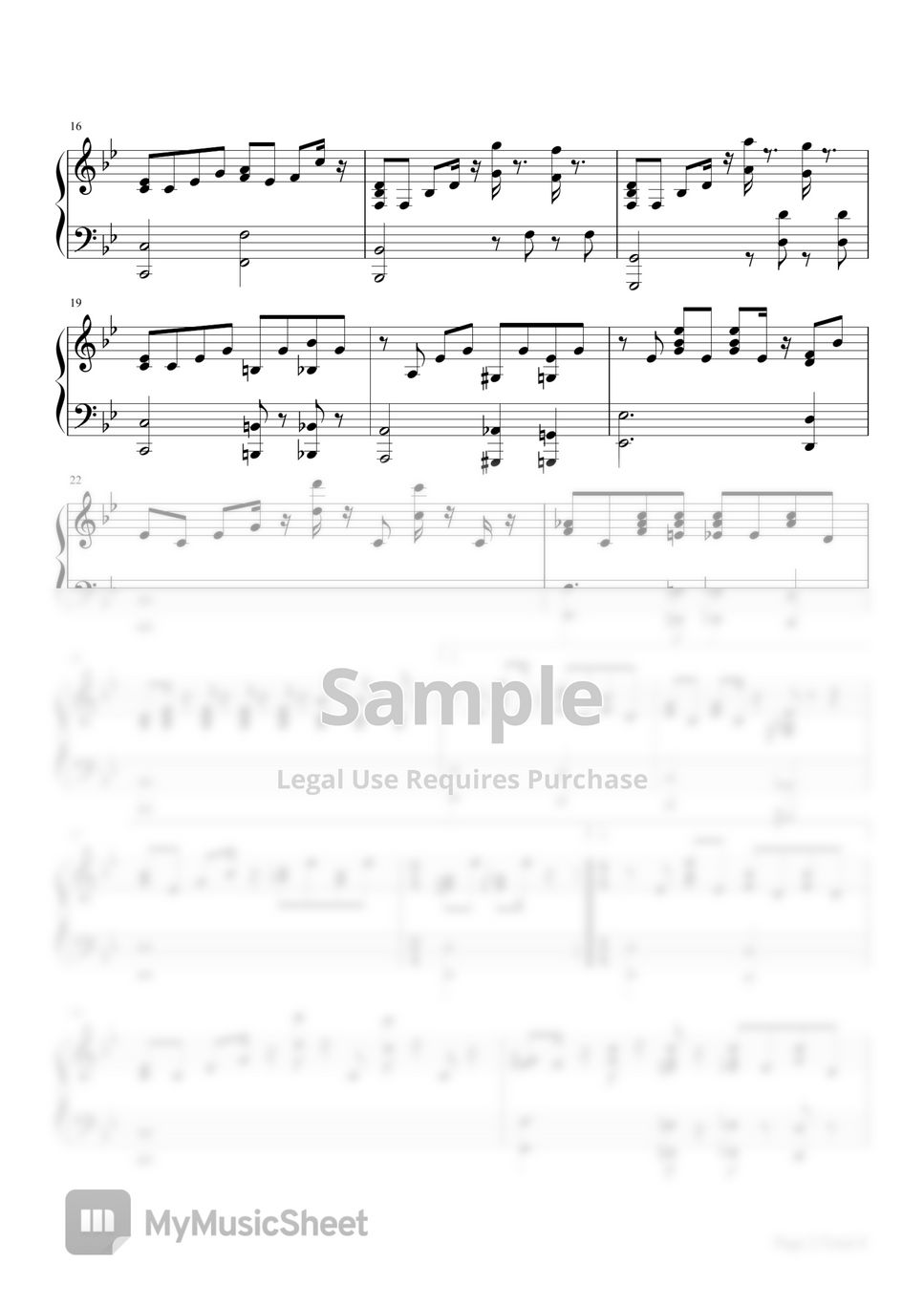 Freddie Mercury - Bohemian Rhapsody,Queen,Piano Solo Sheet (Bohemian Rhapsody,Queen,Piano Solo Sheet) by Poon