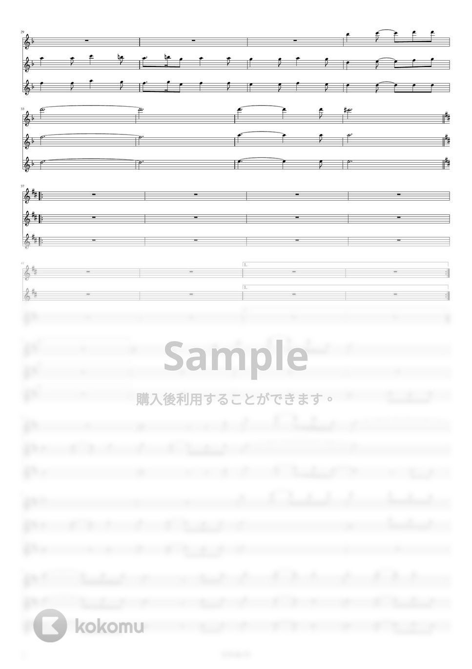 Kalafina - storia (フルート用メロディー譜(三声)) by もりたあいか