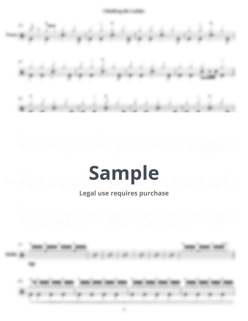 Saga - Climbing the Ladder by Jaslow Drum Sheets