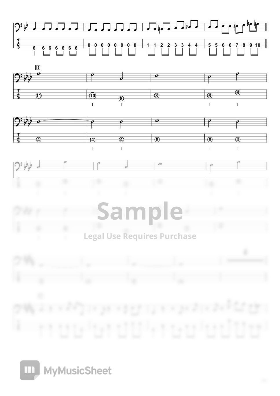 KICK BACK – Kenshi Yonezu (米津 玄師) Sheet music for Guitar, Bass guitar, Drum  group (Jazz Band)