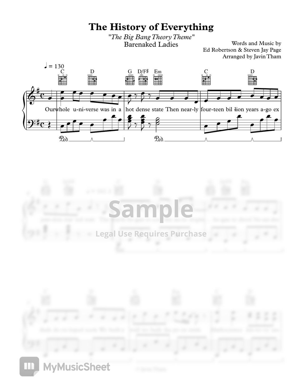 The Big Bang Theory Theme Song, PDF, Big Bang