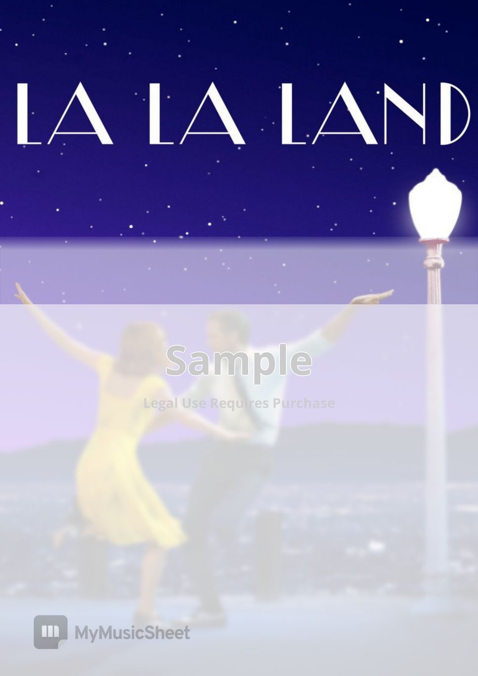 La La Land / Justin Hurwitz - Mia and Sebastian's Theme - Early Intermidiate (for Piano Solo)