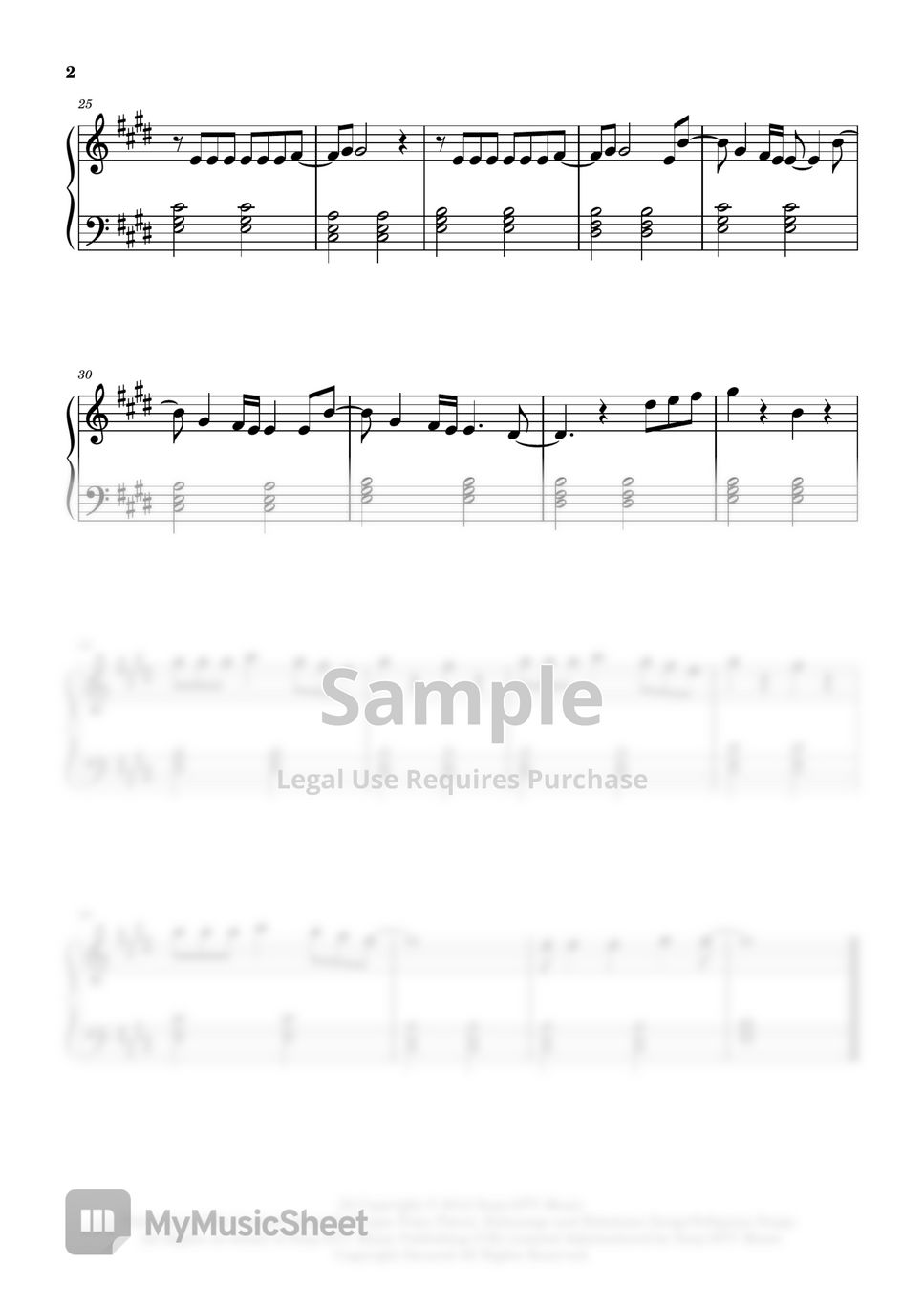 Ed Sheeran - Photograph by Sheet Music For Download