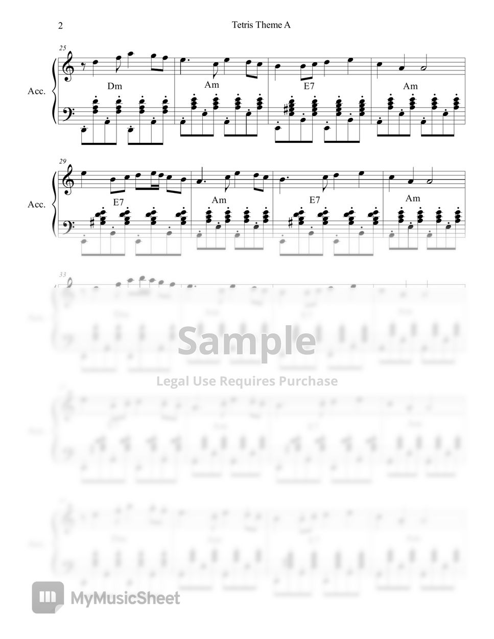 Tetris Korobeiniki Tetris Theme A Accordion Solo by Genti Guxholli