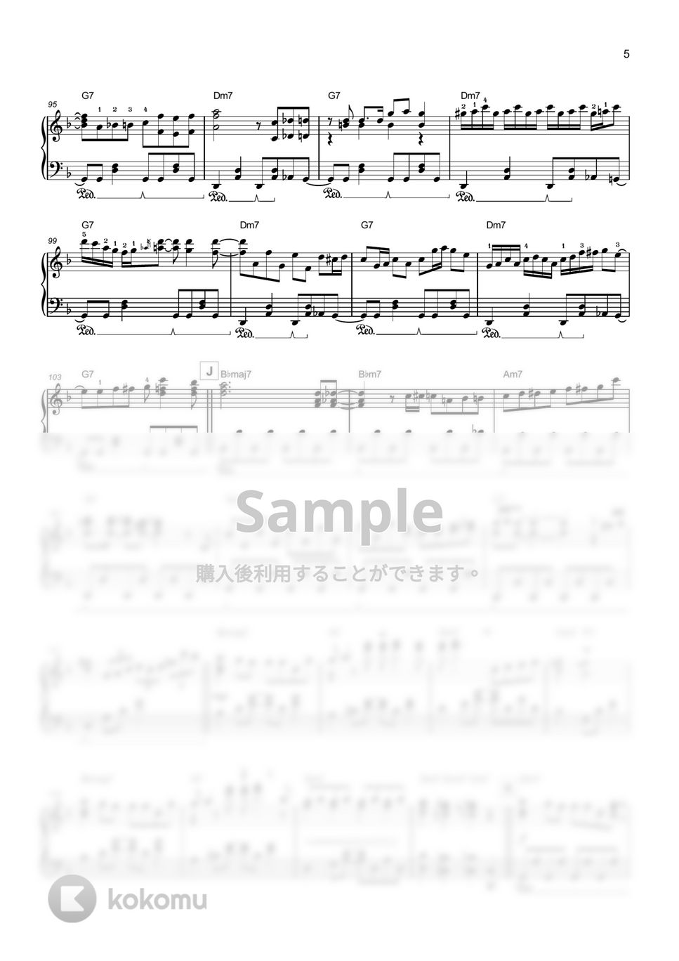 Official髭男dism - SWEET TWEET 楽譜 by シータピアノ