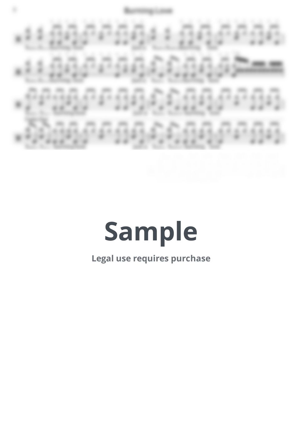 Elvis Presley - Burning Love by Gwon's DrumLesson